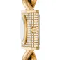 Michael Kors MK Chain Lock Three-Hand Gold-Tone - MK4711