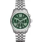 Michael Kors Lexington Green and Silver-Tone - MK6222