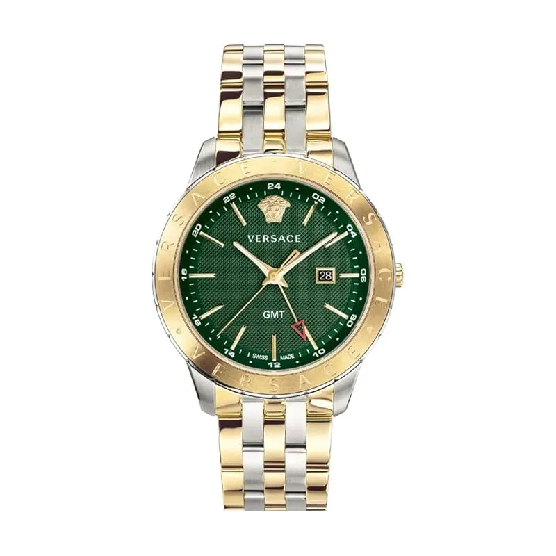 Versace Univers GMT Green - VEBK00718