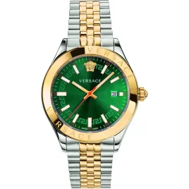 Versace Hellenium Green Dial Round - VEVK00620